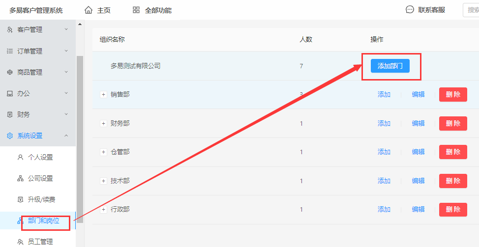多易客户管理系统CRM